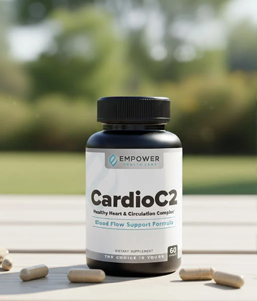 Cardio C2 heart and circulation support capsule bottle